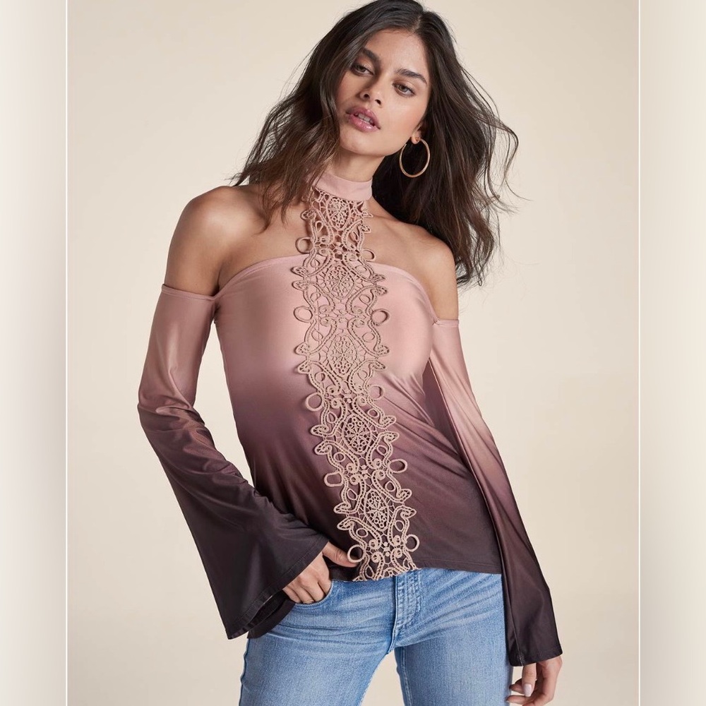 VENUS Sand Dune Ombré top